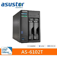 ASUSTOR華芸 AS-6102T 2Bay 網路儲存伺服器