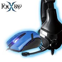 FOXXRAY 狐鐳 FXR-CAM-03 奔襲獵狐電競耳麥滑鼠組