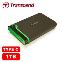 Transcend創見 StoreJet 25MC 1TB 2.5吋 Type-C 軍規防震防摔 外接式硬碟