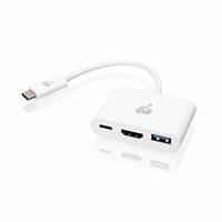 美國IOGEAR MAC用USB-C三合一轉接器(GUC3C3H)