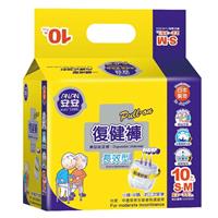 【安安】日本製 長效型復健褲S-M號 成人紙尿褲(10片x6包)