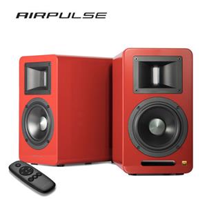 AIRPULSE A100 Plus 主動式音箱 (紅) 