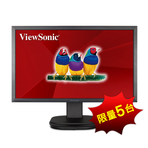 ViewSonic優派 24吋 Full HD 人體工學LED液晶螢幕 VG2439SMH