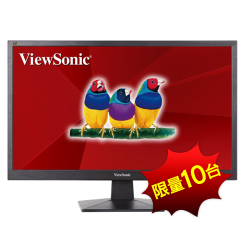 ViewSonic優派 24型 Full HD零閃頻抗藍光護眼螢幕 VA2407H
