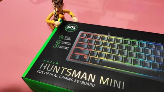 搶先開箱】機械鍵盤軸你會選嗎？ Razer雷蛇『Huntsman Mini鍵盤』全新 
