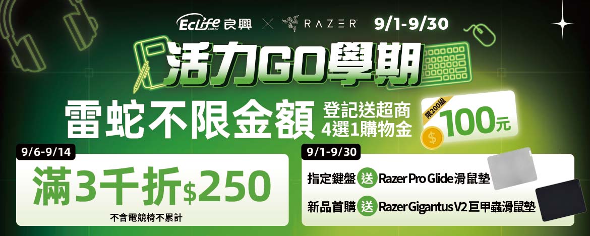 9/1-9/30活力GO學期