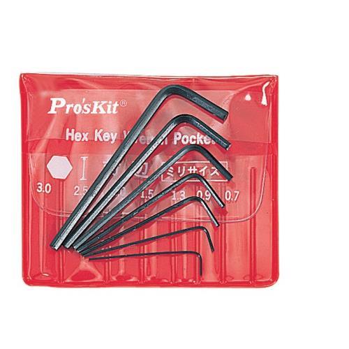 ProsKit 寶工 8PK-022 迷你六角扳手組 (公制)
