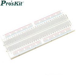 Pro'sKit 840圓孔麵包板(泡殼卡片裝) BX-4112