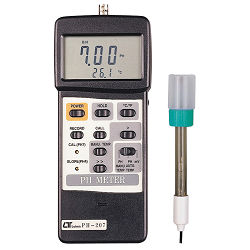 Lutron 智慧型酸鹼計 PH-207