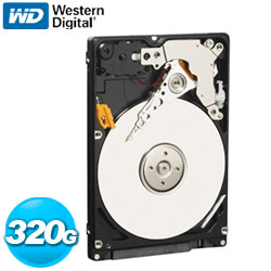 WD 2.5吋 320GB SATA 硬碟機 WD3200BEVT
