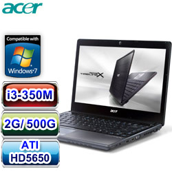 【NG商品】ACER宏碁 Aspire TimelineX 13.3吋獨顯機 3820TG-352G50nc