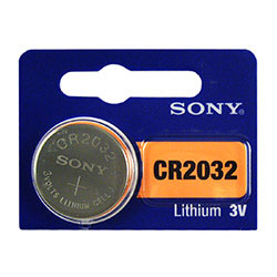 SONY CR-2032水銀電池*1顆