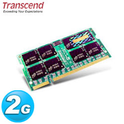Transcend創見 DDR2-800 2GB 筆記型記憶體