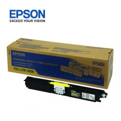 EPSON 原廠標準碳粉匣 S050558 (黃)(C1600/CX16NF)