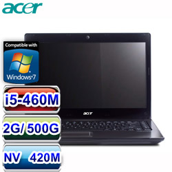 【NG商品】ACER宏碁 Aspire 14吋獨顯機 4741G-5462G50Mnkk05★