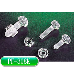 KSS 塑膠螺絲(圓頭十字) PF-308K (100入)