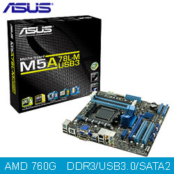ASUS 華碩 M5A78L-M/USB3 主機板