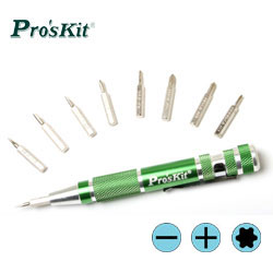 Pro'sKit 寶工 SD-9814 9合1鋁合金手柄精密起子組