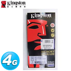 Kingston 金士頓 DDR3-1333 4G 桌上型記憶體-雙面(KVR1333D3N9/4G)