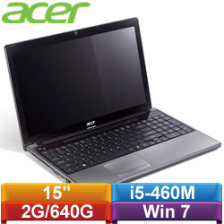 【NG商品】ACER 宏碁 15吋 Aspire 5745G-5462G64Mnks(1G獨顯)