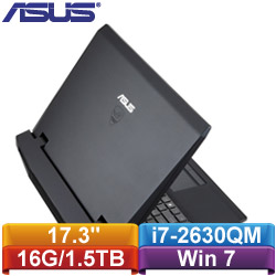 【NG商品】ASUS華碩 17.3吋頂級玩家獨顯機 G73SW-092A2630QM