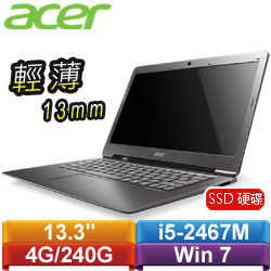 【Ultrabook】ACER宏碁13.3吋筆記型電腦 Aspire S3-951-2464G24iss