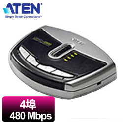 ATEN 4埠USB切換器 US421A