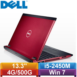 DELL戴爾 Vostro 13.3吋筆記型電腦 V131-2450TW (紅)