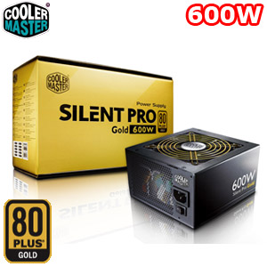 Cooler Master Silent Pro Gold 600W 電源供應器