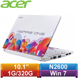 【NG商品】ACER宏碁 Aspire one AOD270 10.1吋長效小筆電  Balloon 限定版