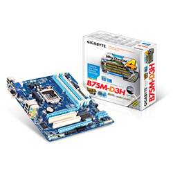 【NG商品】GIGABYTE 技嘉 GA-B75M-D3H 主機板