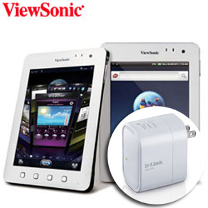 ViewSonic 7吋 平板電腦 ViewPad 7e+D-LINK 迷你無線路由器 DIR-505