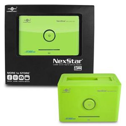 Vantec凡達克 2.5/3.5吋硬碟外接座 NST-D306S3-GR 綠色