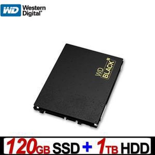 【限量出清】WD Black2 120G SSD+1TB HDD 2.5吋雙硬碟