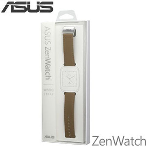 ASUS華碩 ZenWatch 錶帶 淺咖啡
