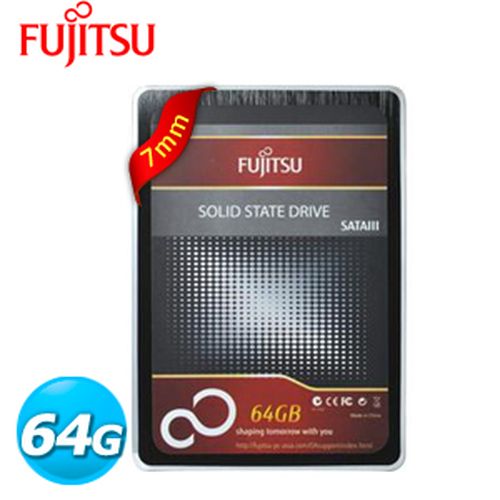 FUJITSU 富士通 2.5吋 FSA 64GB SATA3 固態硬碟