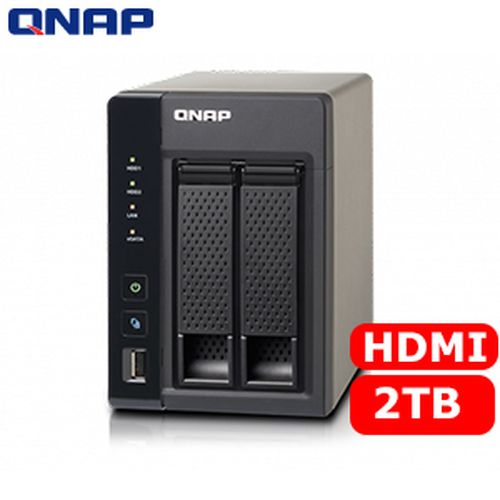 【XX】QNAP 網路儲存伺服器 TS-269L + 2TB NAS硬碟