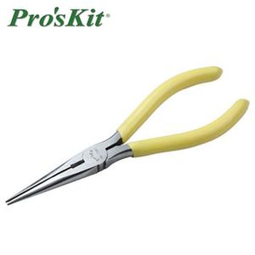 Pro'sKit 寶工 1PK-706Y 黃鑄鋼強力長嘴鉗(160mm)
