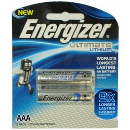 ENERGIZER勁量 鋰電池4號 2入