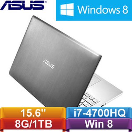 ASUS華碩 N550JK-0021B4700HQ 15.6吋筆記型電腦