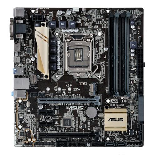 超值組】華碩H170M-PLUS 主機板+i5-6500 CPU-DIY/零組件/周邊專
