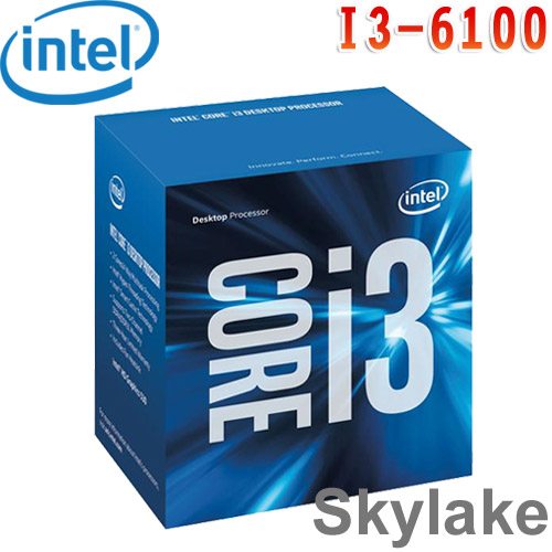 Intel英特爾 Core i3-6100 處理器