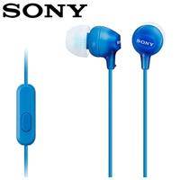 【公司貨-非平輸】SONY 索尼 EX15AP 智慧手機線控入耳式耳麥 藍