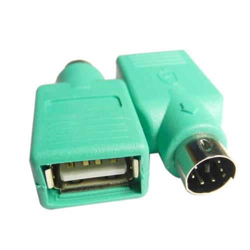 i-wiz USB A母 轉PS/2 公 轉接頭  (滑鼠專用)