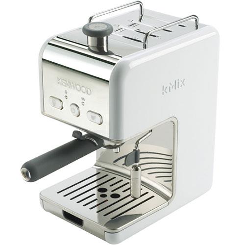 【英國Kenwood】kMix系列義式濃縮咖啡機(ES020)白色廚房家電專館 EcLife良興購物網