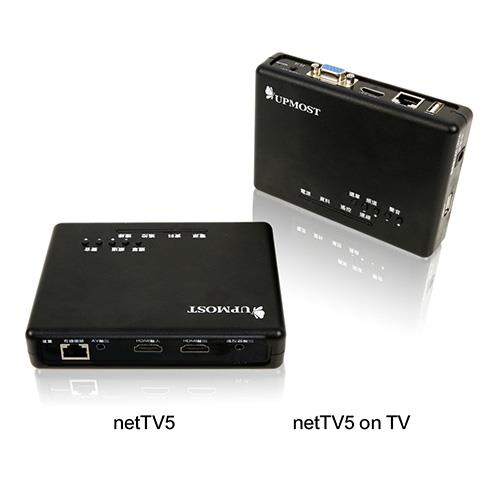 UPMOST登昌恆 netTV5+netTV5 on TV HD網路電視盒組合包