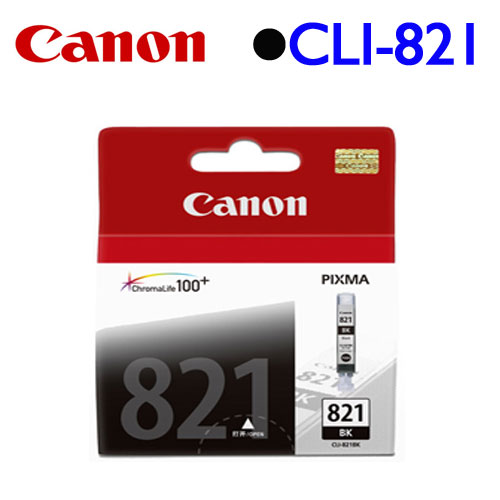 Canon CLI-821BK 原廠墨水匣 (淡黑)