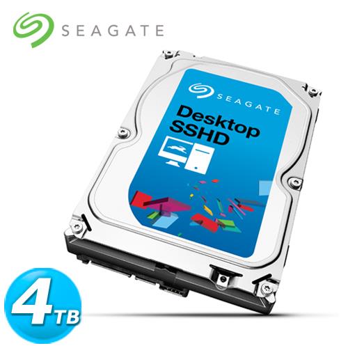 Seagate Desktop SSHD 3.5吋 4TB 固態混合內接硬碟