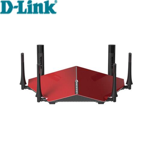 【送雲監控】D-LINK DIR-890L AC3200雙核三頻Gigabit無線路由器-紅