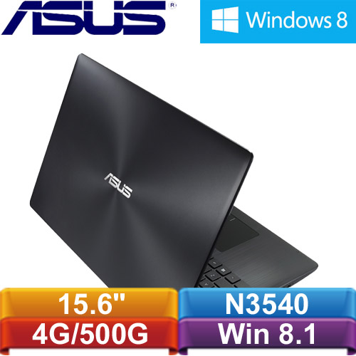 ASUS華碩 X552MJ-0027KN3540 15.6吋筆記型電腦 經典黑